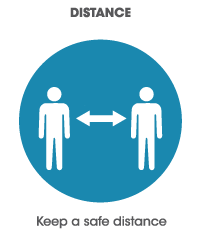 Keep a safe distance