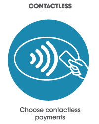 Eden Walk Covid-19 Contactless Icon